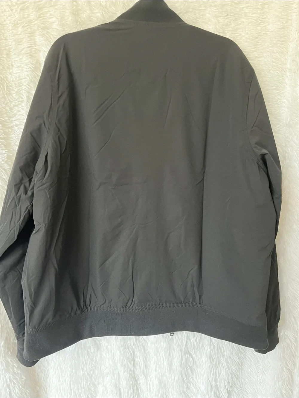 Banana Republic Black Men's Bomber Jacket-NWOT
